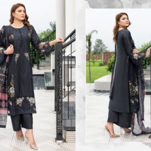 Munira Heavy embroidery  Festive Collection