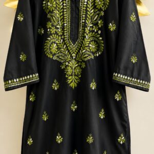 Chikankari Pure Cotton Kurti