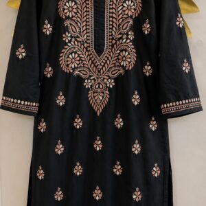 Chikankari Pure Cotton Kurti