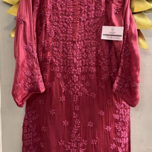 Chikankari Modal Cotton silk Set