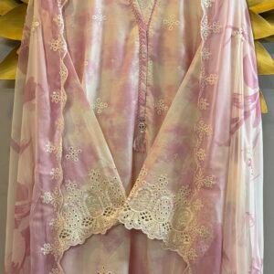 Sadabahar Embroidered Lawn with Embroidered Dupatta 2026