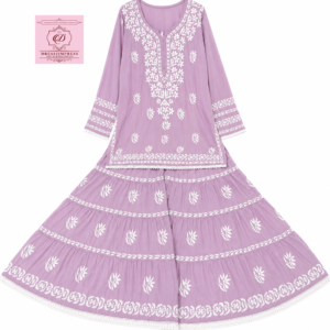Chikankari Gharara Set